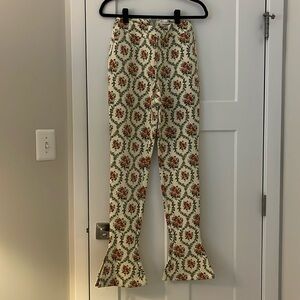 WeWoreWhat Floral Pants - NWOT